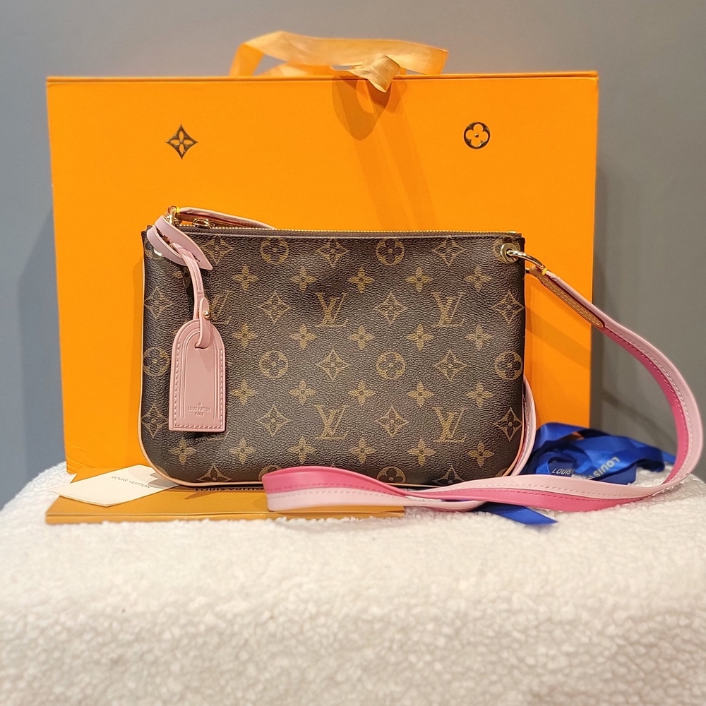 Brown and Pink Women's Fashion Inspired Bag